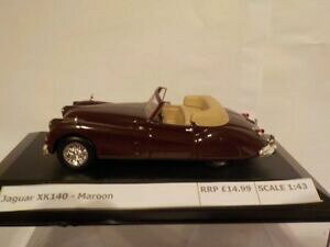 �y���������z�z�r�[�@�͌^�ԁ@�ԁ@���[�V���O�J�[ �W���K�[�u���E�����f���J�[�X�P�[��jaguar xk140marron, model cars, 143, echelle, nouveau et scelle