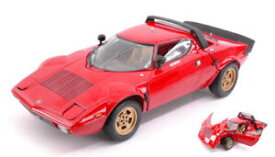 【送料無料】ホビー　模型車　車　レーシングカー ランチアモデルlancia stratos red 118 model 4521 sun star