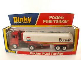 【送料無料】ホビー　模型車　車　レーシングカー ボックストレーラータンクトラックタンカーdinky toys gb n 950 foden semiremorque citerne burmah camion tanker en boite