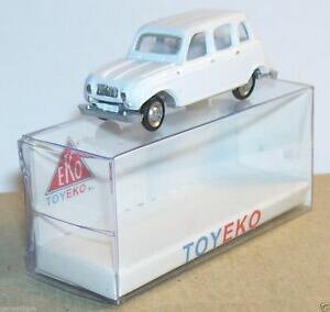 【送料無料】ホビー 模型車 車 レーシングカー マイクロホボックススペインルノーmicro toy eko toyeko ho 186 187 made in spain renault 4 r4 4l ref 2047 in box