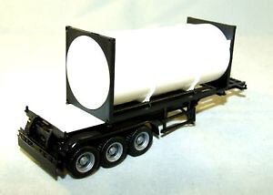 �y���������z�z�r�[�@�͌^�ԁ@�ԁ@���[�V���O�J�[ herpa 365475 reservoir container semiremorque noir 187