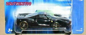【送料無料】ホビー 模型車 車 レーシングカー ホットホイールエンツォフェラーリブラックhot wheels 2006 enzo ferrari noir