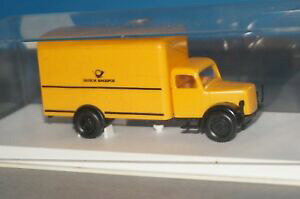 【送料無料】ホビー 模型車 車 レーシングカー ボックススーツケースbox10 brekina 4108 magirus valise deutsche bundespost emballage originale