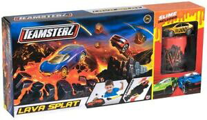 �y���������z�z�r�[�@�͌^�ԁ@�ԁ@���[�V���O�J�[ �X���C��teamsterzlava splat avec slime amp; voiture set