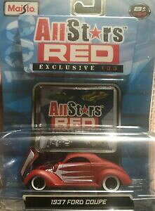 �y���������z�z�r�[�@�͌^�ԁ@�ԁ@���[�V���O�J�[ �t�H�[�h�J�b�g�s��maisto all stars rouge exc100 1 641937 ford coupe rougeblanc nip