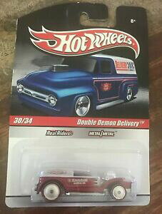 【送料無料】ホビー 模型車 車 レーシングカー ホットホイールスムーズ?ダブルデーモンエンジンオイルピンhot wheels livraison lisse rides ~double demon kendall huile moteur nip