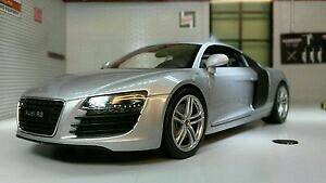 yzzr[@͌^ԁ@ԁ@[VOJ[ XP[AEfBg lgb 124 echelle argent audi r8 v10 22493 tres detaille welly voiture