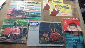 yzzr[@͌^ԁ@ԁ@[VOJ[ |XgJ^O6 marklin train construction et catalogues en bon etat uk post 395