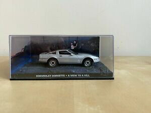 yzzr[@͌^ԁ@ԁ@[VOJ[ fJ[RNVV{[Rxbg{heaglemoss bond in motion model car collection chevrolet corvette 143