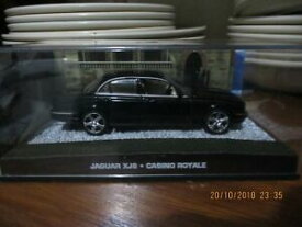 【送料無料】ホビー　模型車　車　レーシングカー ジェームズボンドコレクションジャガーロイヤルカジノjames bond voitures collection 041 jaguar xj8 casino royale