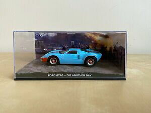 yzzr[@͌^ԁ@ԁ@[VOJ[ J[RNVf{htH[heaglemoss bond in motion voiture modele collectionford gt40 143