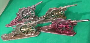 �y���������z�z�r�[�@�͌^�ԁ@�ԁ@���[�V���O�J�[ �t���b�g�L���m��rare antique avant guerre plat 3d jouet plomb obusiercanon 85 cm l, 3 cm h