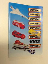 【送料無料】ホビー　模型車　車　レーシングカー マッチカタログmatchbox toys catalogue 1992livraison gratuite