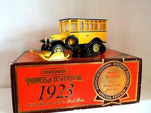 �y���������z�z�r�[�@�͌^�ԁ@�ԁ@���[�V���O�J�[ �}�b�`�o�Xmatchbox yesteryear scaniavabus post bus