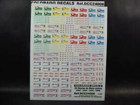 【送料無料】ホビー　模型車　車　レーシングカー デカールプレートルマンコロラドdecals 124 plaques 24h du mans 2003 a 2006 colorado 24008