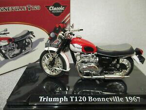 yzzr[@͌^ԁ@ԁ@[VOJ[ AgXGfBVlbg[N{lratlas editions ~ ixo 124 1967 triumph t120 bonneville comme neuf n boxed