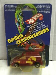 yzzr[@͌^ԁ@ԁ@[VOJ[ }ezbgzC[mattel hot wheels flipouts capsider moc, 1985