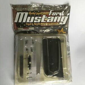 【送料無料】ホビー 模型車 車 レーシングカー フォードムスタングdeagostini 1967 shelby ford mustang numero 15 neuf amp; scelle