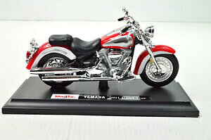 yzzr[@͌^ԁ@ԁ@[VOJ[ }n[hX^[bhXP[q[gfyamaha road star annee 2001 rouge echelle 118 moto modele de maisto