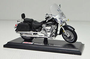 yzzr[@͌^ԁ@ԁ@[VOJ[ }n[hX^[ubNVx[hXP[q[gfyamaha road star silverado noir echelle 118 moto modele de maisto