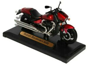 yzzr[@͌^ԁ@ԁ@[VOJ[ XYLuo[hbhI[goCfsuzuki boulevard m90 rouge 118 motormax modele moto avec ou sans individiu