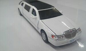 yzzr[@͌^ԁ@ԁ@[VOJ[ J[^EJ[WzCg~j`Alincoln ville voiture extensible limousine kinsmart blanc jouet miniature 13 8