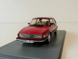 【送料無料】ホビー　模型車　車　レーシングカー チェリーレッドモデルネオsaab 90 coupe 1985 cherry red 143 neoscale models neo43672