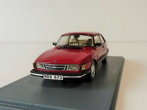 yzzr[@͌^ԁ@ԁ@[VOJ[ `F[bhflIsaab 90 coupe 1985 cherry red 143 neoscale models neo43672