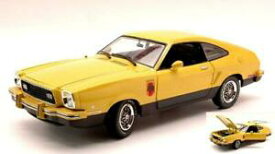 【送料無料】ホビー　模型車　車　レーシングカー フォードムスタングイエローford mustang ii stallion 1976 yellow 118 greenlight 12889