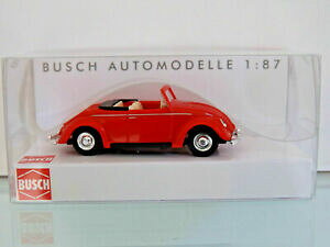 yzzr[@͌^ԁ@ԁ@[VOJ[ ubVuJuIpbP[Wbusch 46723 h0 187 vw hebmuller,cabriolet,rouge neuf emballage dorigine