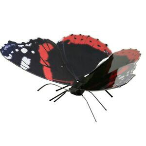 yzzr[@͌^ԁ@ԁ@[VOJ[ Ah~o^tC^A[XfLbgfarfalla red admiral butterfly metal earth 3d model kit fascinations