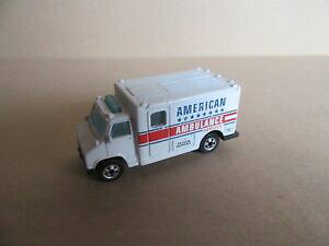 �y���������z�z�r�[�@�͌^�ԁ@�ԁ@���[�V���O�J�[ �}���[�V�A�A�����J335h hotwheels malaisie ambulance american 1988 mattel 164