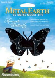 【送料無料】ホビー　模型車　車　レーシングカー オオカバマダラメタルアースモデルキットfarfalla monarch butterfly metal earth 3d model kit fascinations