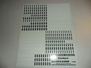 yzzr[@͌^ԁ@ԁ@[VOJ[ RhfJ[[XfJ[decalques colorado decals 143 numeros auto course ref dcc43008 incomplet