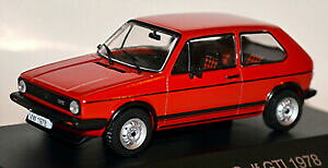 【送料無料】ホビー 模型車 車 レーシングカー フォルクスワーゲンフォルクスワーゲンゴルフウサギレッドレッドvw volkswagen golf i gti rabbit gti 197682 rouge rouge 143