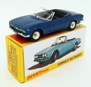 yzzr[@͌^ԁ@ԁ@[VOJ[ AgXvW[JuIGfBVfatlas editions dinky toys model car 1423 peugeot 504 cabriolet blue