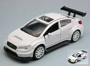 �y���������z�z�r�[�@�͌^�ԁ@�ԁ@���[�V���O�J�[ ���f��fast amp; furious mr little nobodys subaru wrx sti white 132 model jada toys