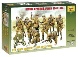 【送料無料】ホビー　模型車　車　レーシングカー プラスチックモデルキットred army infantry 194042 135 figure plastic model kit zvezda