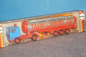 yzzr[@͌^ԁ@ԁ@[VOJ[ {bNX{{^Nbox14] herpa 801204 volvo f12 semiremorque reservoir cargo ab 187 ovp