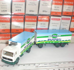 yzzr[@͌^ԁ@ԁ@[VOJ[ Z~g[gbNZfXxczwiking semiremorque 30 458 camion mercedes benz 1638 mr softy 187 ho ovp