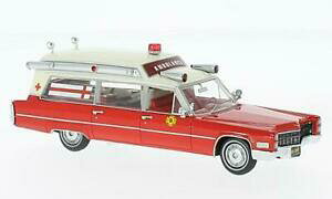 yzzr[@͌^ԁ@ԁ@[VOJ[ LfbNXL[flIXP[fcadillac samp;s ambulance fire rescue 143 model neo scale models