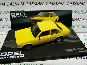 �y���������z�z�r�[�@�͌^�ԁ@�ԁ@���[�V���O�J�[ �l�b�g���[�N�I�y���R���N�V�����C�G���[ope41r voiture 143 ixo opel collection kadett c 3p 19731979 jaune