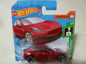 【送料無料】ホビー 模型車 車 レーシングカー ホットホイールテスラモデルhot wheels 2019 tesla model 3