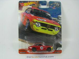 【送料無料】ホビー 模型車 車 レーシングカー アルファロメオジュリアスプリントドアalfa romeo giulia sprint gta door slammers hotwheels 25