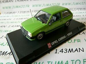 yzzr[@͌^ԁ@ԁ@[VOJ[ lbg[NI[gvXIyRTO[ap34n voiture 143 ixo auto plus opel corsa a 1982 verte
