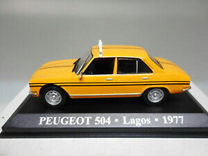 yzzr[@͌^ԁ@ԁ@[VOJ[ vW[^NV[lbg[Nn[h{bNXpeugeot 504 taxi lagos 1977 altaya ixo 143 hard box