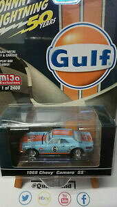 yzzr[@͌^ԁ@ԁ@[VOJ[ Wj[V{[J}johnny lightning gulf 1968 chevy camaro ss n43