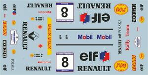 yzzr[@͌^ԁ@ԁ@[VOJ[ fJ[m[NIEBAY[decals 143 renault clio williams 8 kulig rallye barborka 1996 d43445