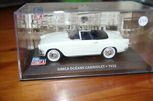 yzzr[@͌^ԁ@ԁ@[VOJ[ lbg[NJuI{bNXixo altaya 143eme simca oceane cabriolet de 1958 comme neuf en boite