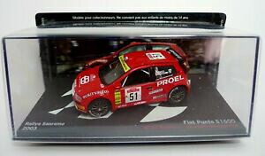 yzzr[@͌^ԁ@ԁ@[VOJ[ tBAbgvg[T[lbg[Nfiat punto s1600 rally sanremo 2003 rallye ixo altaya 143